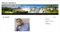 Desktop Screenshot of albertoapodaca.com